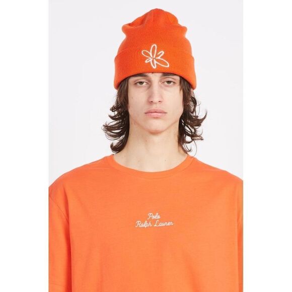 ✨UNISEX BONNET OBEY GEMMA RED ORANGE BEANIE✨ main image 4